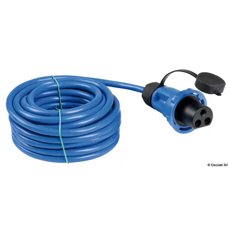 Cable de quai etanche cruiser 16a – 220v – 10 mètres – osculati Soldes