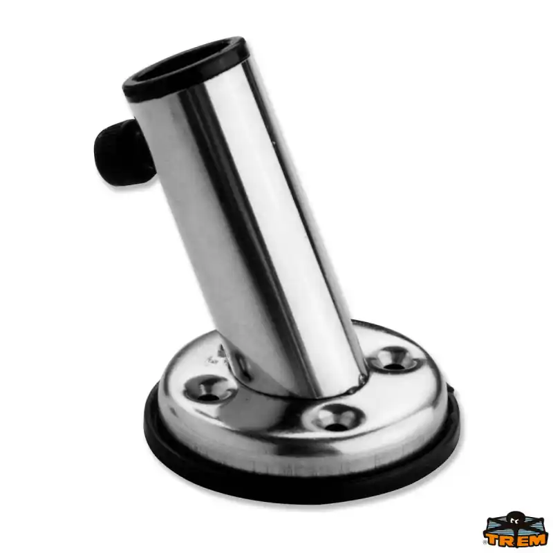 Meilleur Prix Base inox inclinée à 10° pour hampe – TREM