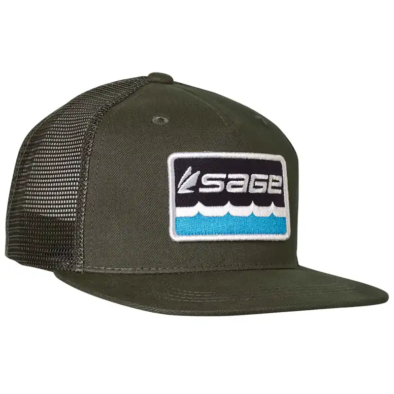Nouvel Arrivage Casquette de pêche Sage On The Water Trucker