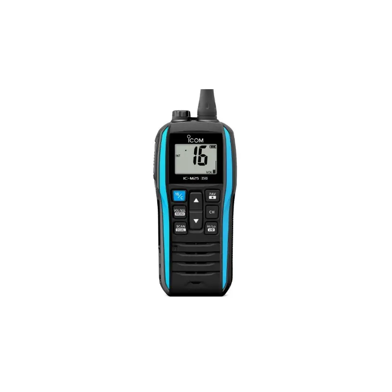 Dernière Chance VHF Portable IC-M25EURO EVO Bleu – ICOM