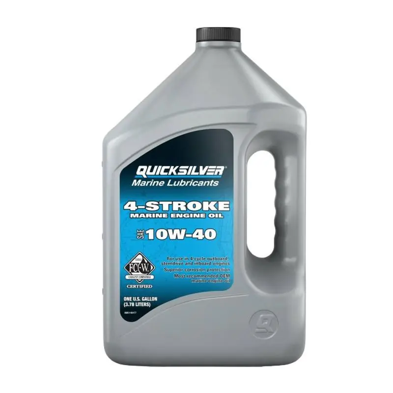 Dernier Modèle Huile marine 4 temps minérale FCW – 10w40 – 4l – Quicksilver