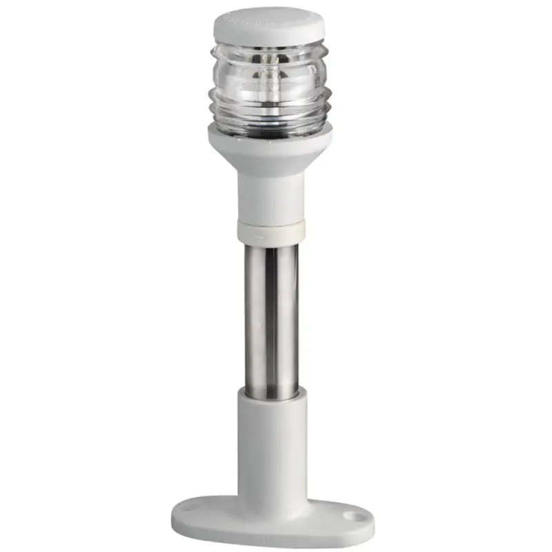 Hampe compact en inox 20 cm feu blanc – osculati Certifié