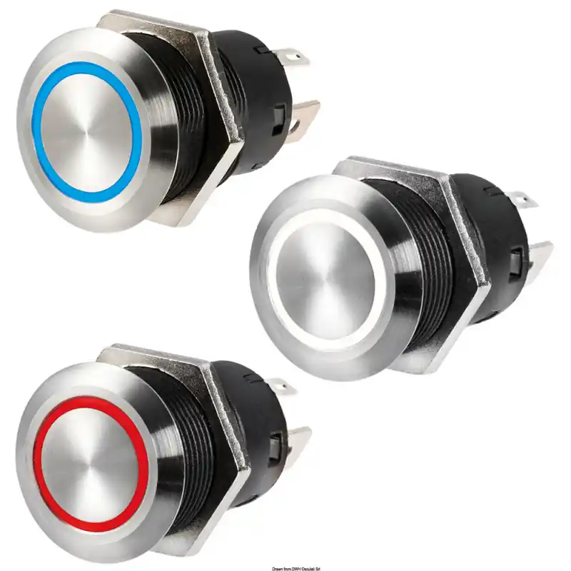 Interrupteur flat inox on-off 12 v – osculati Achetez Aujourd’hui