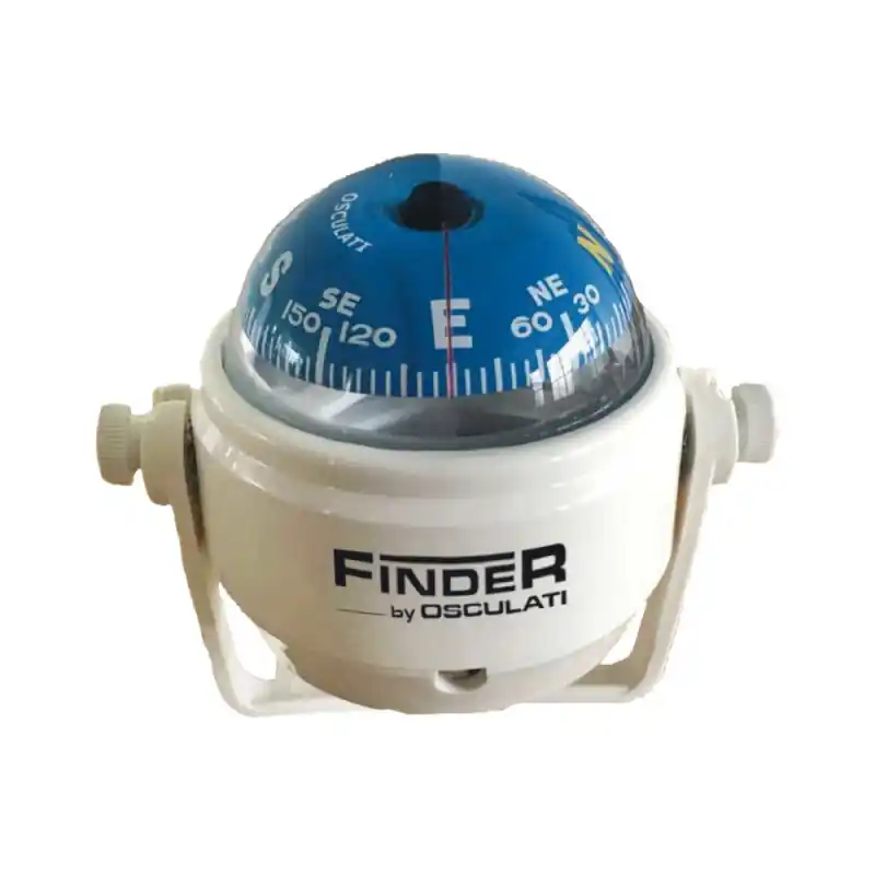 Bon Plan Compas finder 2 avec etrier blanc-bleu – osculati