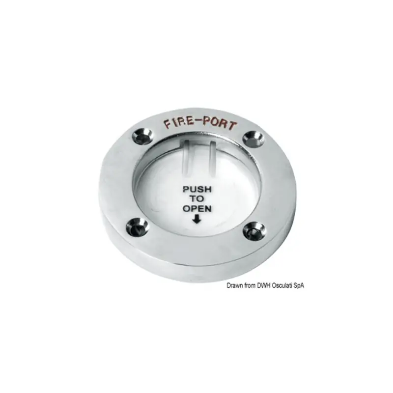 Offre Du Jour Trappe coupe-feu fire port inox poli – osculati
