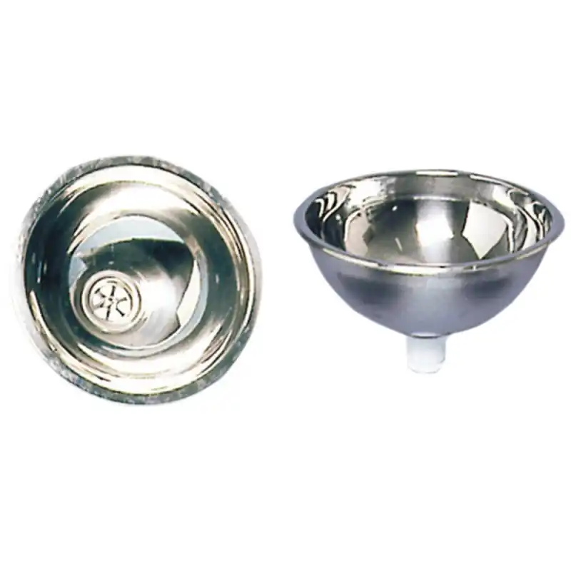 Bon Marché Vasque demi-ronde bain inox poli miroir – Osculati