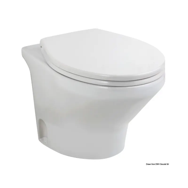 Wc electrique tecma compass short 12 v – Osculati Prix Bas