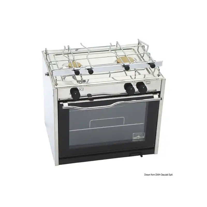 Vente Flash Cuisinieretechimpex compact 2 feux + four – Osculati