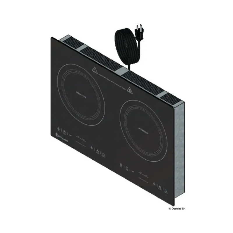 Plaque de cuisson a induction 2 feux 110v – Osculati Marque
