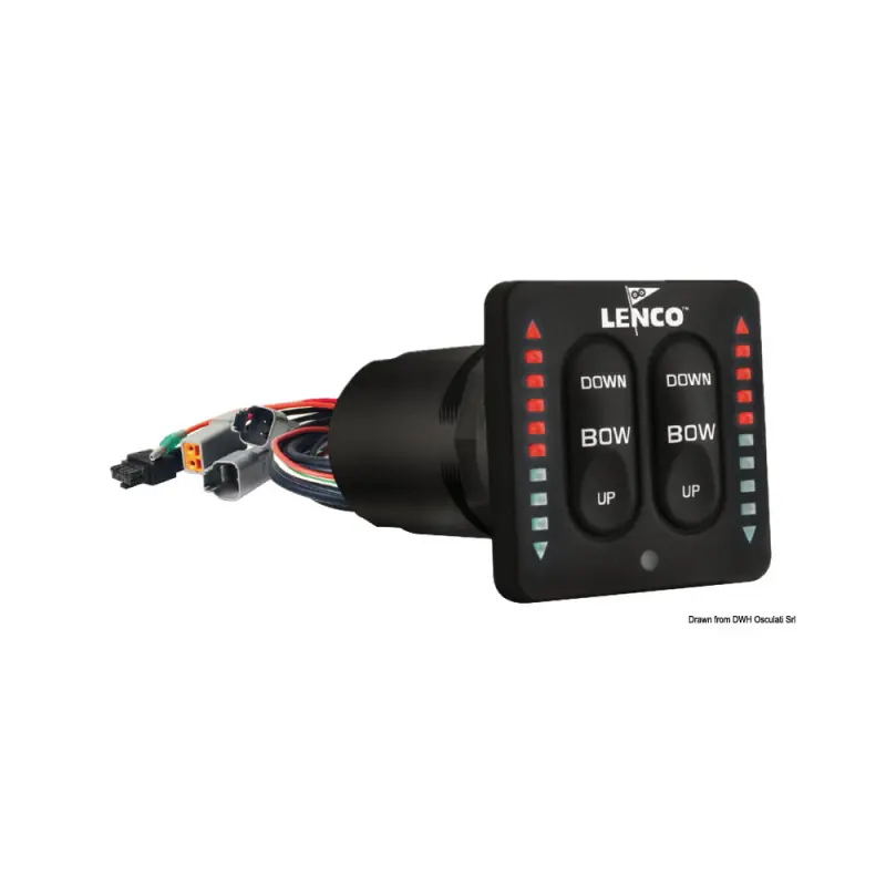 Tableau de controle lenco kit p. verin simple – Osculati Petit Prix