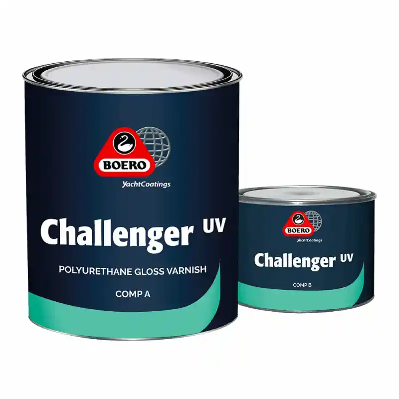 Vernis bi compossant challenger uv pu brillant 0.75l – boero Haute Qualité