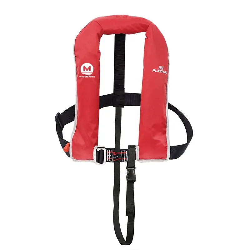 Gilet de sauvetage gonflable automatique NEO 165N orangemarine – Avec harnais – Rouge – PLASTIMO Remise