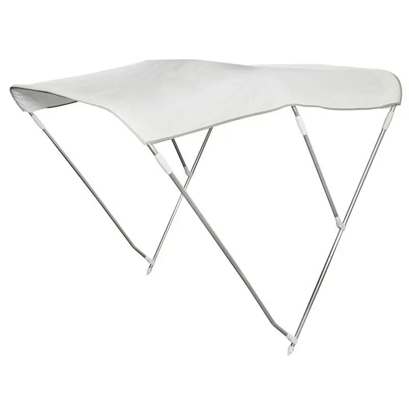 Petit Prix Occasion – bimini aluminium 3 arceaux – blanc – hauteur 140 cm largeur 185 a 195 cm – osculati