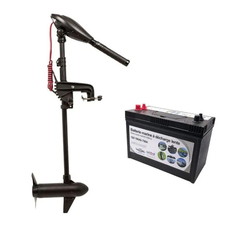 Pack moteur osapian 40 et batterie plomb Haswing 12V- haswing Offre Du Jour