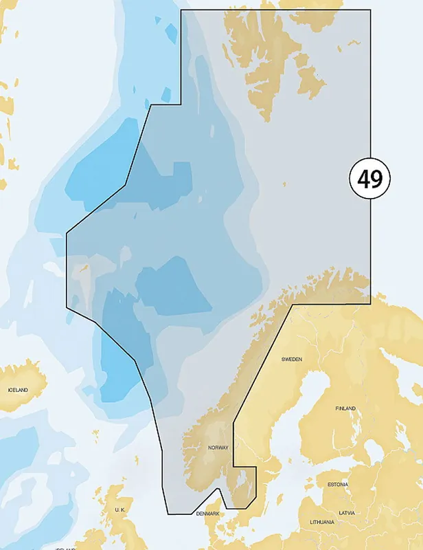 Achat Immédiat Navionics Gold XL9: 49XG Norvège