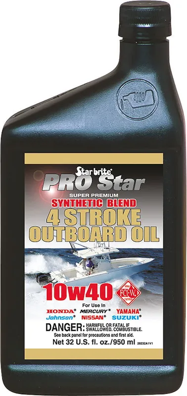 Huile moteur 4 temps Starbrite SAE10W-40 Remise
