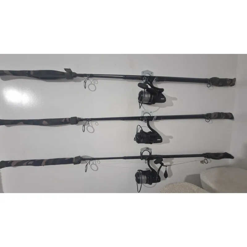 FOX – Ensemble 3x Cannes carpe X4S 10pied 3,5 lbs Retour Gratuit