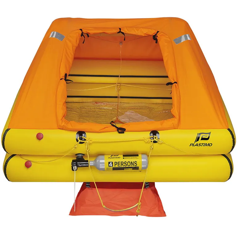 Offre Du Jour Radeau de survie Plastimo « Cruiser » Côte