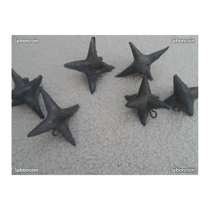 Plomb pèche étoiles BIEN LIRE Pas Cher