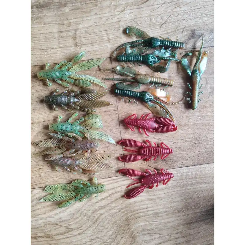 Leurre souple vrac écrevisseslot6 Réduction