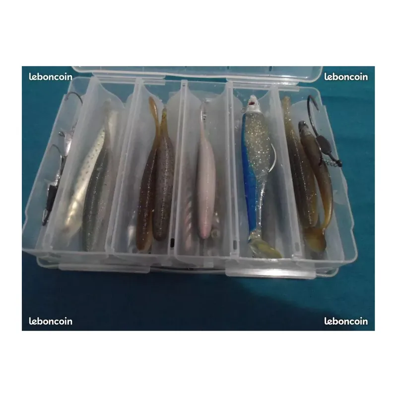 Offre Exclusive 14 leurres souple de pèche bien LIRE