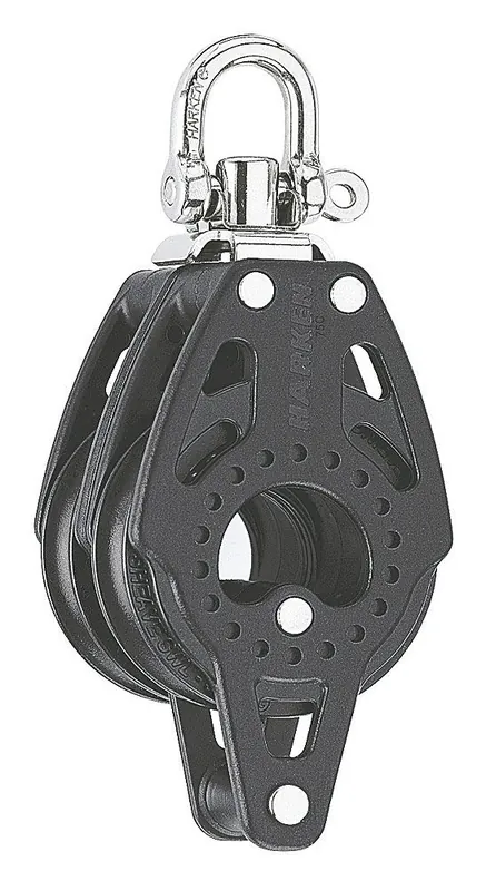 Harken Carbo AirBlocks Bloc à deux disques/tourbillon/pied de chien Retour Gratuit