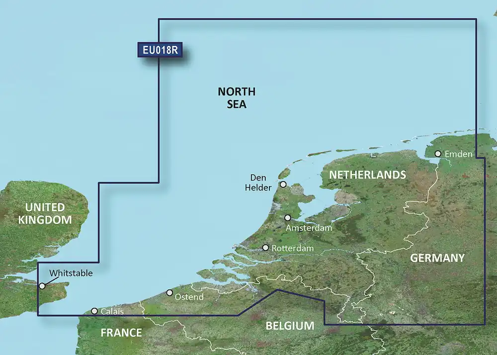 Achat Immédiat Garmin g3 BlueChart microSD/SD HXEU018R – Benelux Offshore & Intérieur