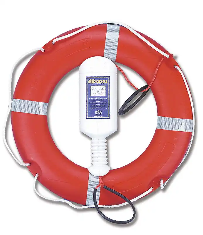 Prix Choc Bouée de sauvetage 75cm avec ligne de jet 30m