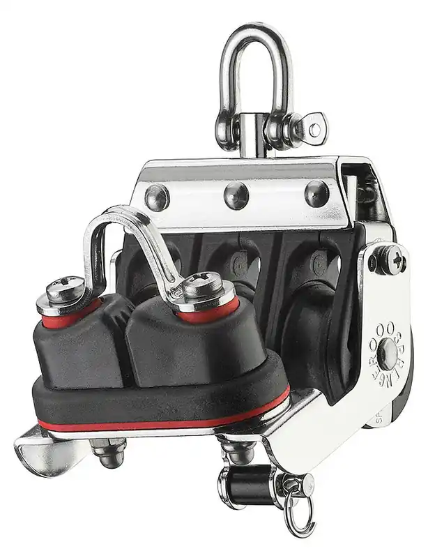 Offre Spéciale Poulie taquet coinceur, 3 réas Sprenger S