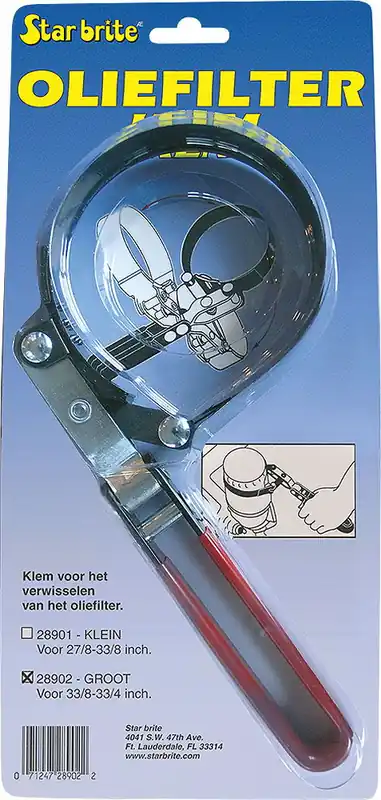 Poignée filtre à huile – bande de serrage Promotion Saisonnière