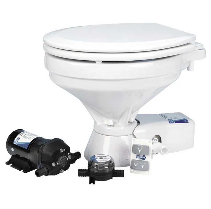 Jabsco Quiet Flush toilettes électriques avec pompe de rinçage Vente Flash