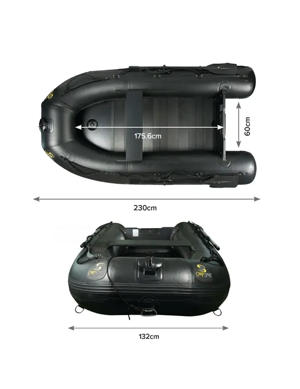 Bateau de pêche Carp Spirit BLACK BOAT ALU 230 Acheter Direct