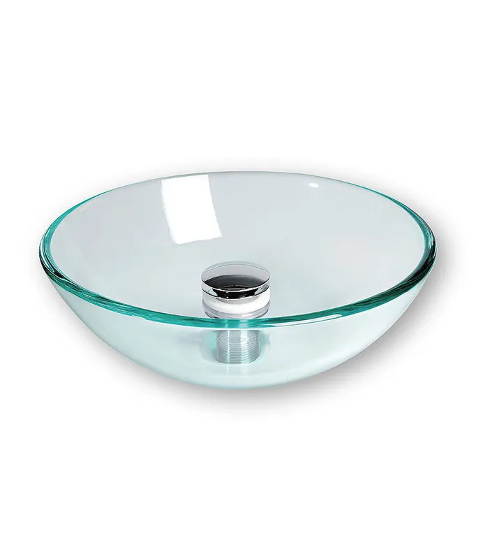 Allpa Evier en verre Rond Produit De Marque