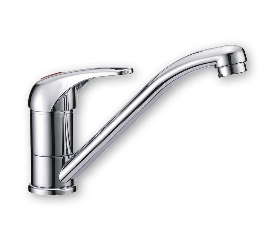 Robinet mélangeur chromé à 1 manette Remise