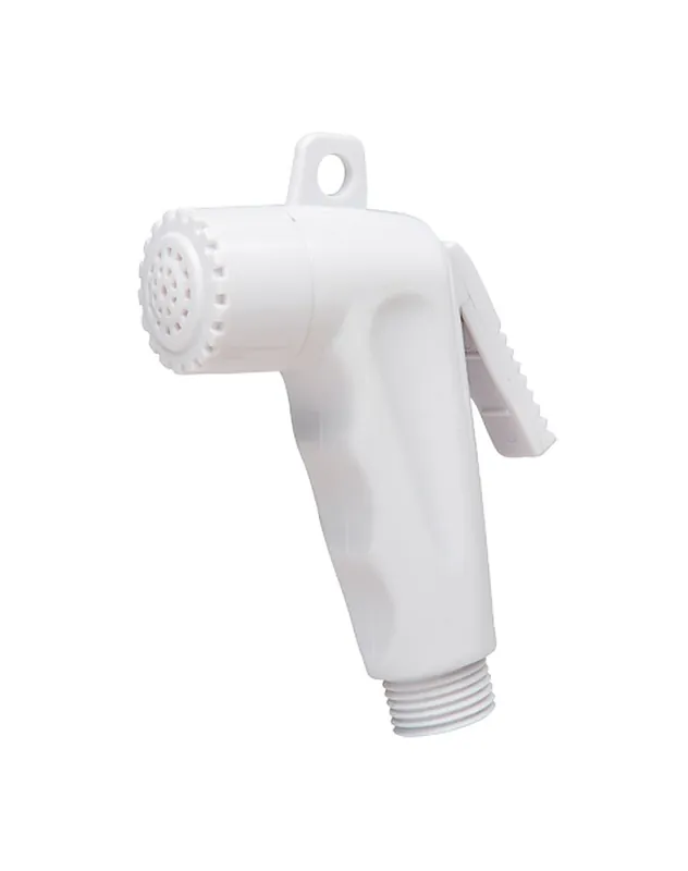 Pomme de douche encastrée Blanc/Synth. Haute Qualité