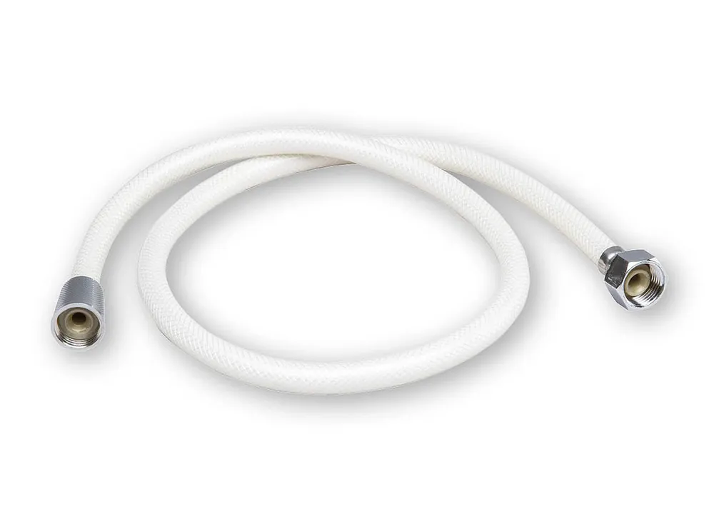 Flexible de douche, 5,0m, Blanc Meilleure Vente